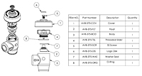 AVB-375-X Parts List